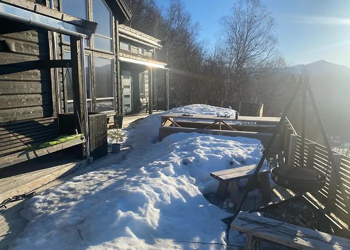 Moderne Hytte I Svandalen, Sauda - Naer Skisenter Og Natur