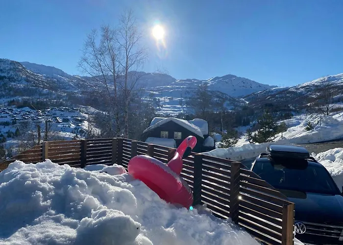 Moderne Hytte I Svandalen, Sauda - Naer Skisenter Og Natur